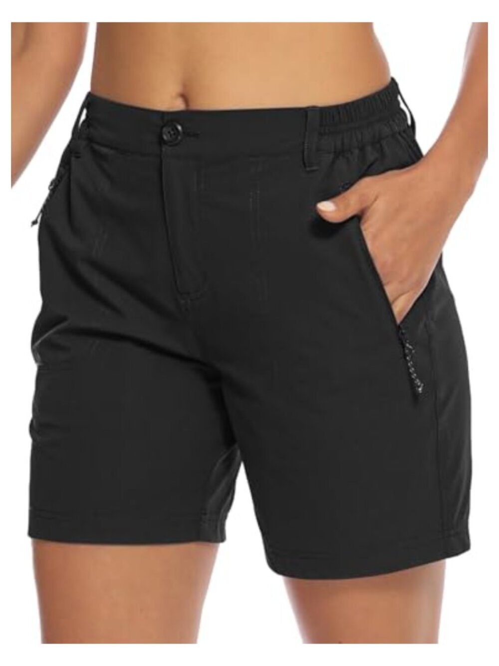 Hiking Cargo Shorts Quick Dry Pockets Work Golf Lightweight Outdoor